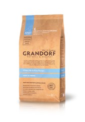 Grandorf Adult Medium&Maxi сухой корм для взрослых собак средних и крупных пород с белой рыбой 10 кг. 